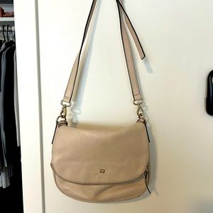 Kate Spade - cream cross body bag